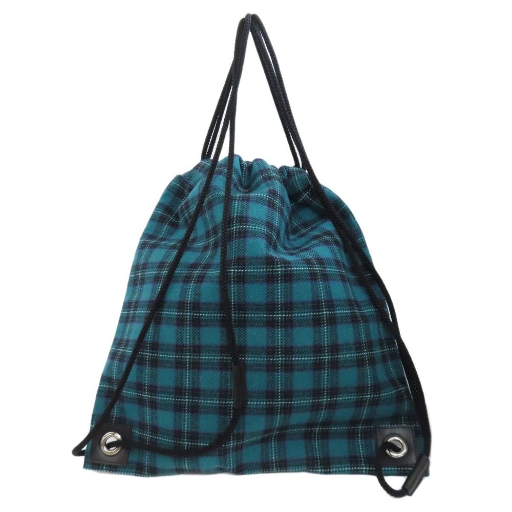 Jimmy Choo Knapsack Check Pattern Studs Backpack … - image 2